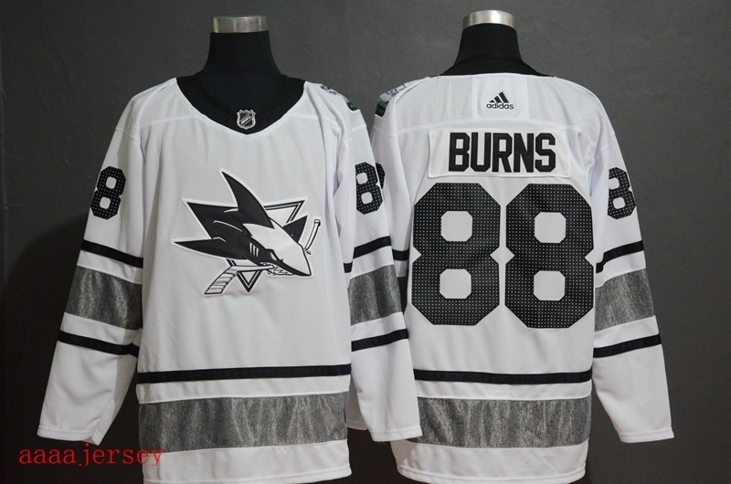 2019 San Jose Sharks all star ice hockey jersey M-3XL 圣何塞鲨鱼队全明星冰球服