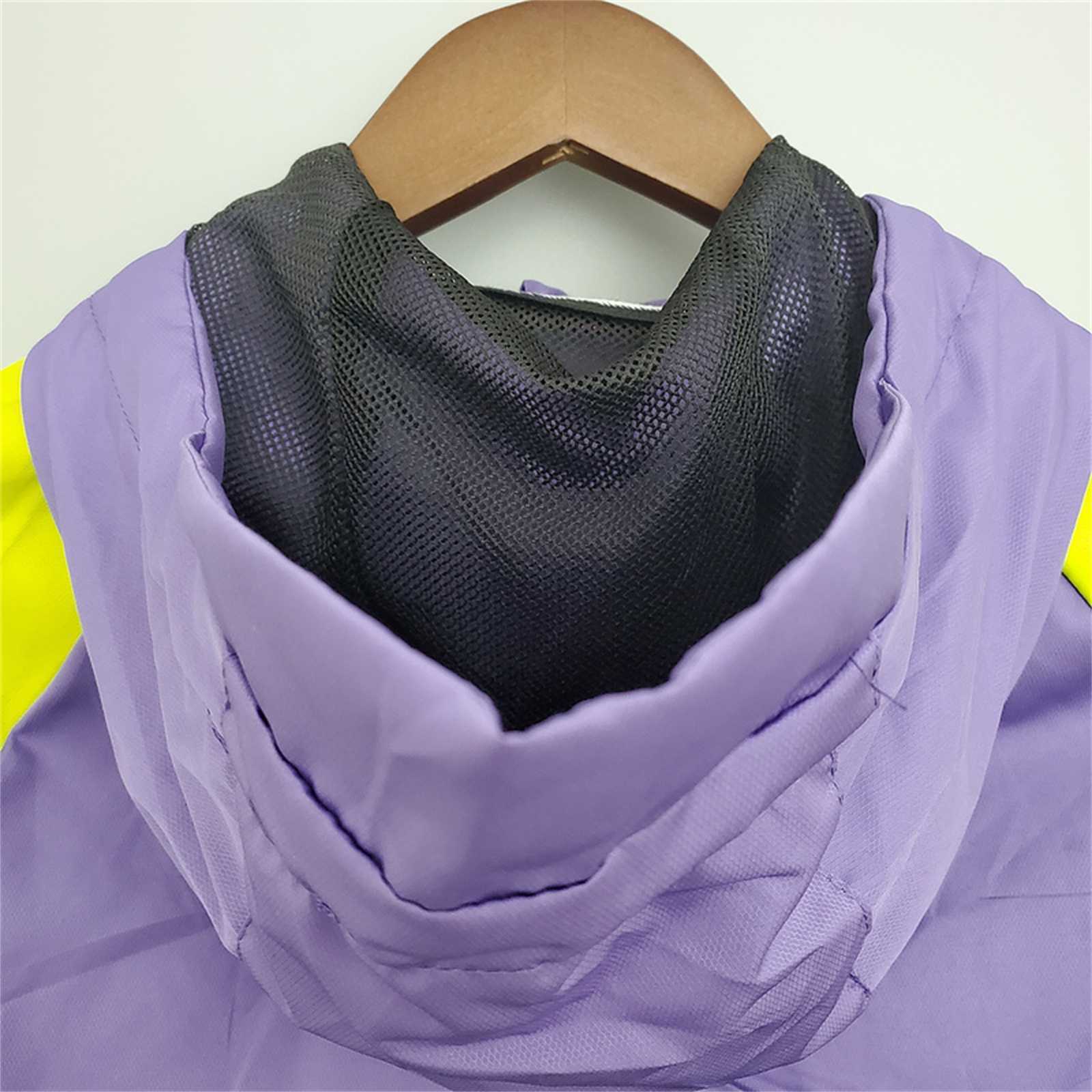21-22 Tottenham Hotspur purple-black windbreaker 3