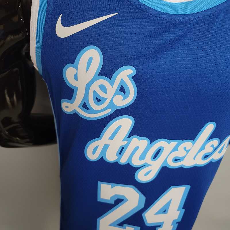Retro night Bryant #24 Lakers black 6