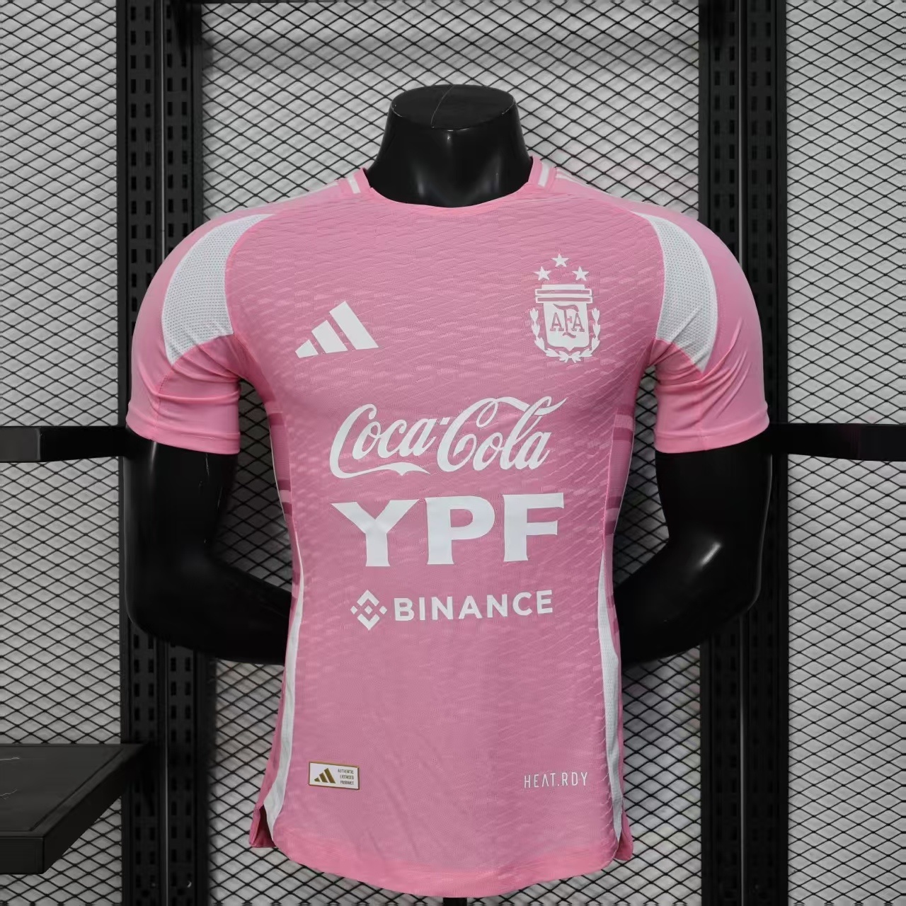 2025 Argentina Special Edition Player Version Pink Shirt AAAAJersey Supplier Yupoo
