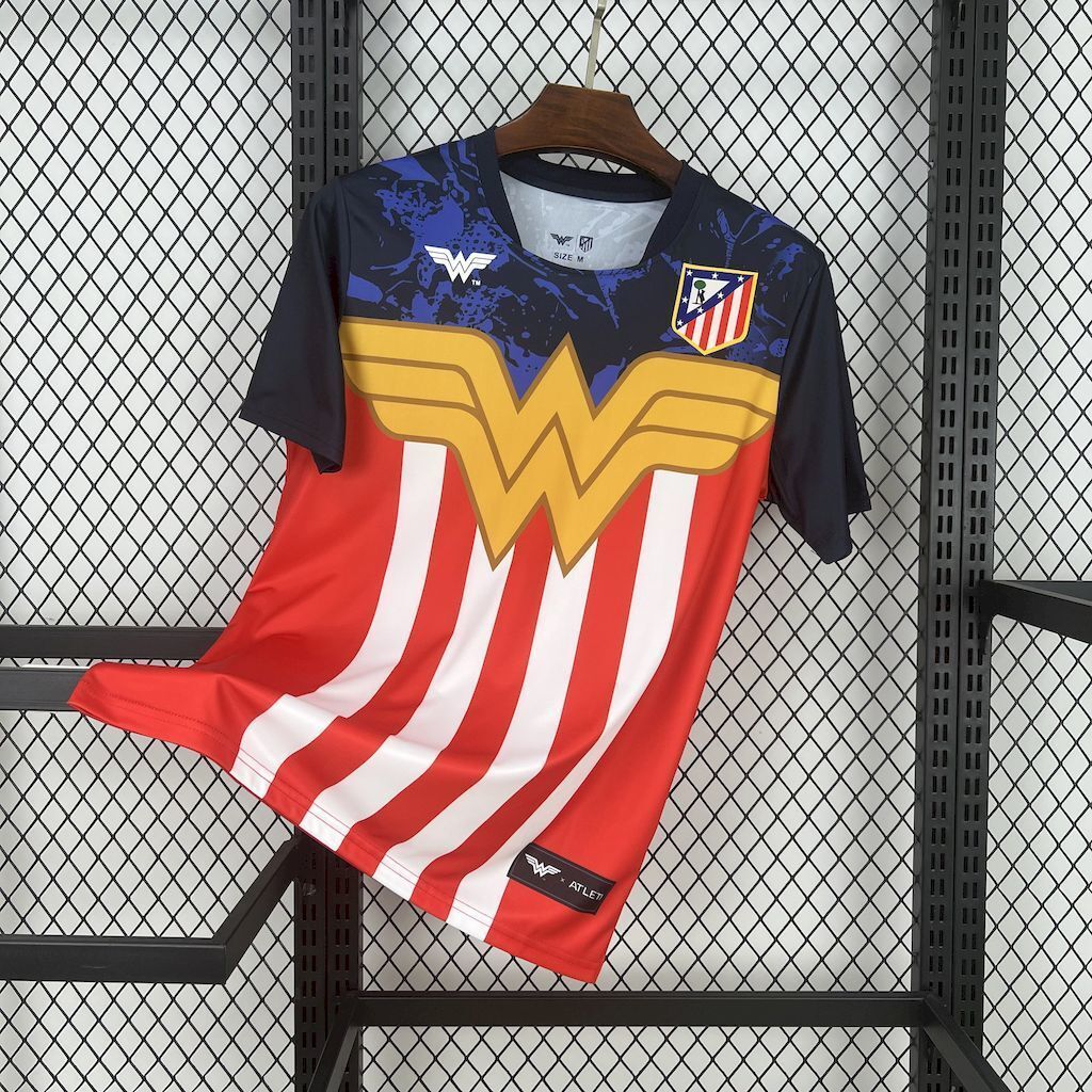 25-26 Atletico Madrid x Wonder Special Edition Shirt Football Uniform AAAAJersey Yupoo