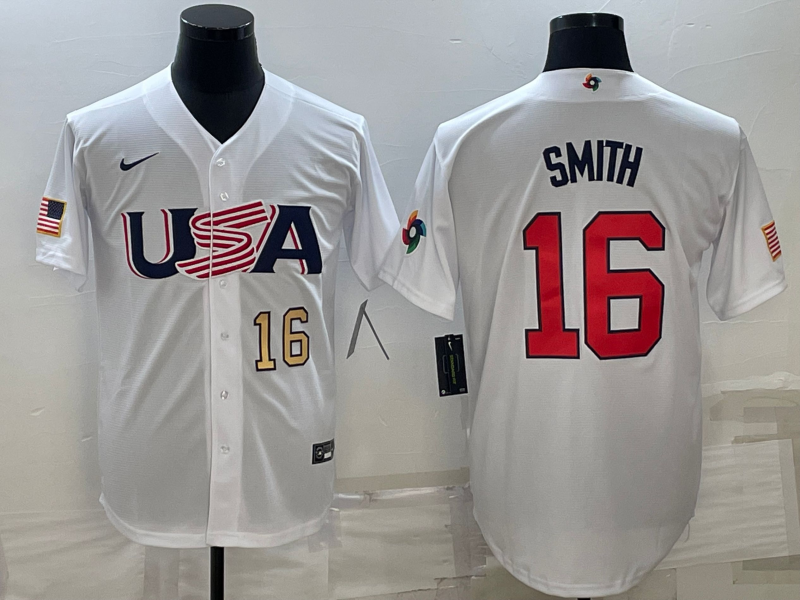 USA 2023 World Cup Baseball Jerseys 87