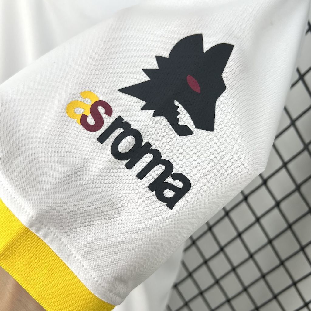 91-92 Roma Away Retro Kit Vintage Shirt AAAAJersey Supplier Yupoo 3