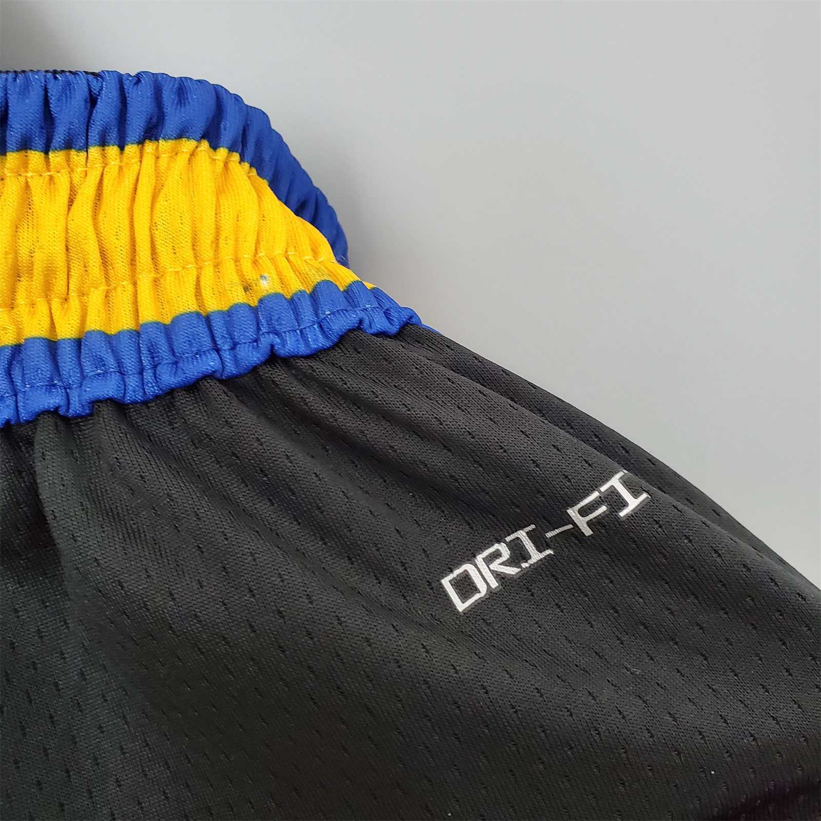 2022 Warriors City Edition Shorts Black 7