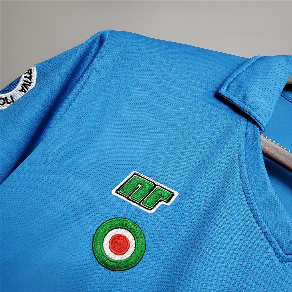 87-88 Napoli home blue 3