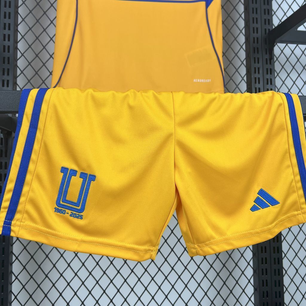 25-26 Tigres UANL Home Kid Kits Youth Apparels AAAAJersey Wholesale Yupoo 16-28 7