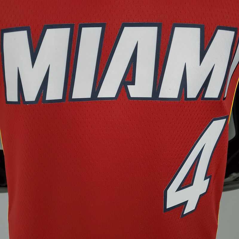 New Miami Heat Jordan OLADIPO#4 Burgundy 6