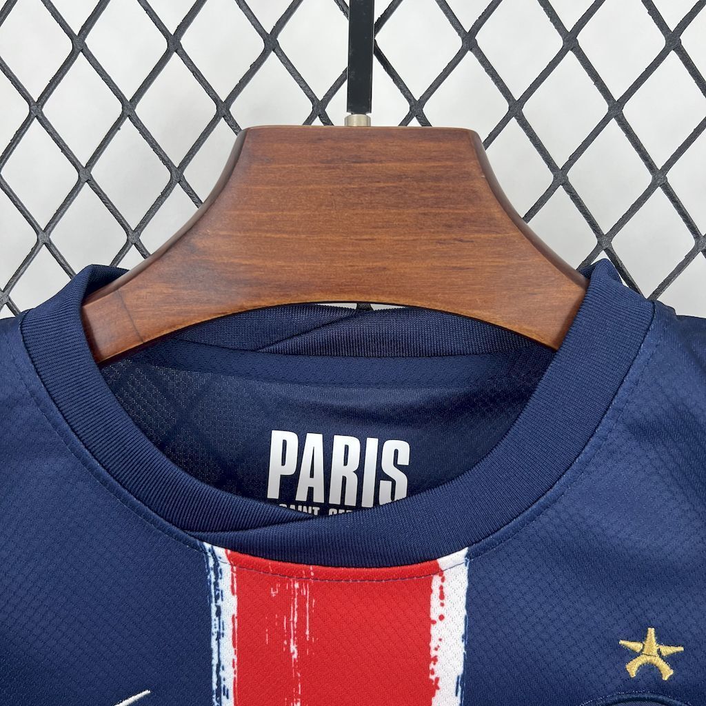 25-26 PSG Home Kid Kits Youth Apparels AAAAJersey Supply Yupoo 9