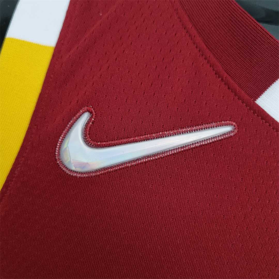 2022 Cleveland Cavaliers Irving#2 Urban Edition Red NBA Jersey 5