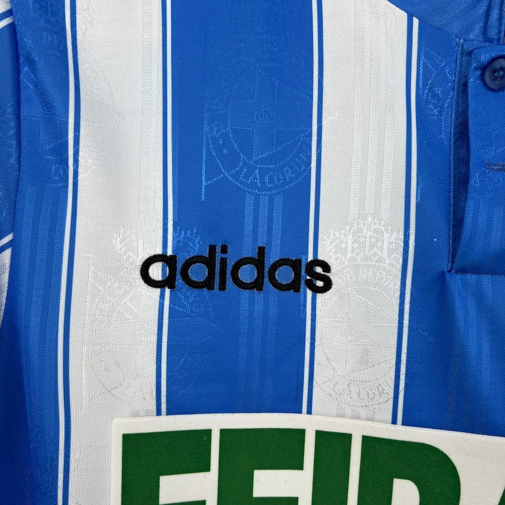97-98 Deportivo La Coruna Home Retro Kit Vintage Shirt AAAAJersey Yupoo 2
