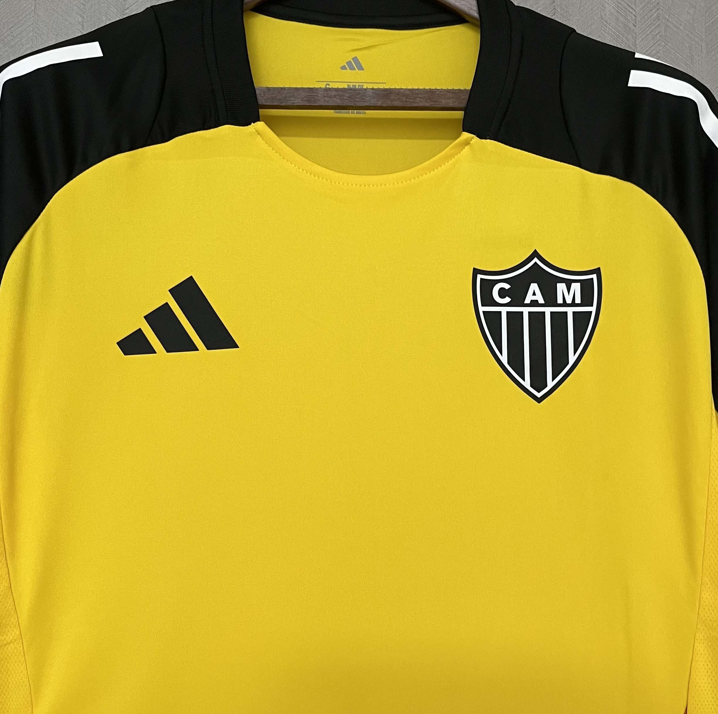 24-25 Atletico Mineiro Yellow Training Kit Soccer T-Shirts AAAAJersey Supplier Yupoo 3