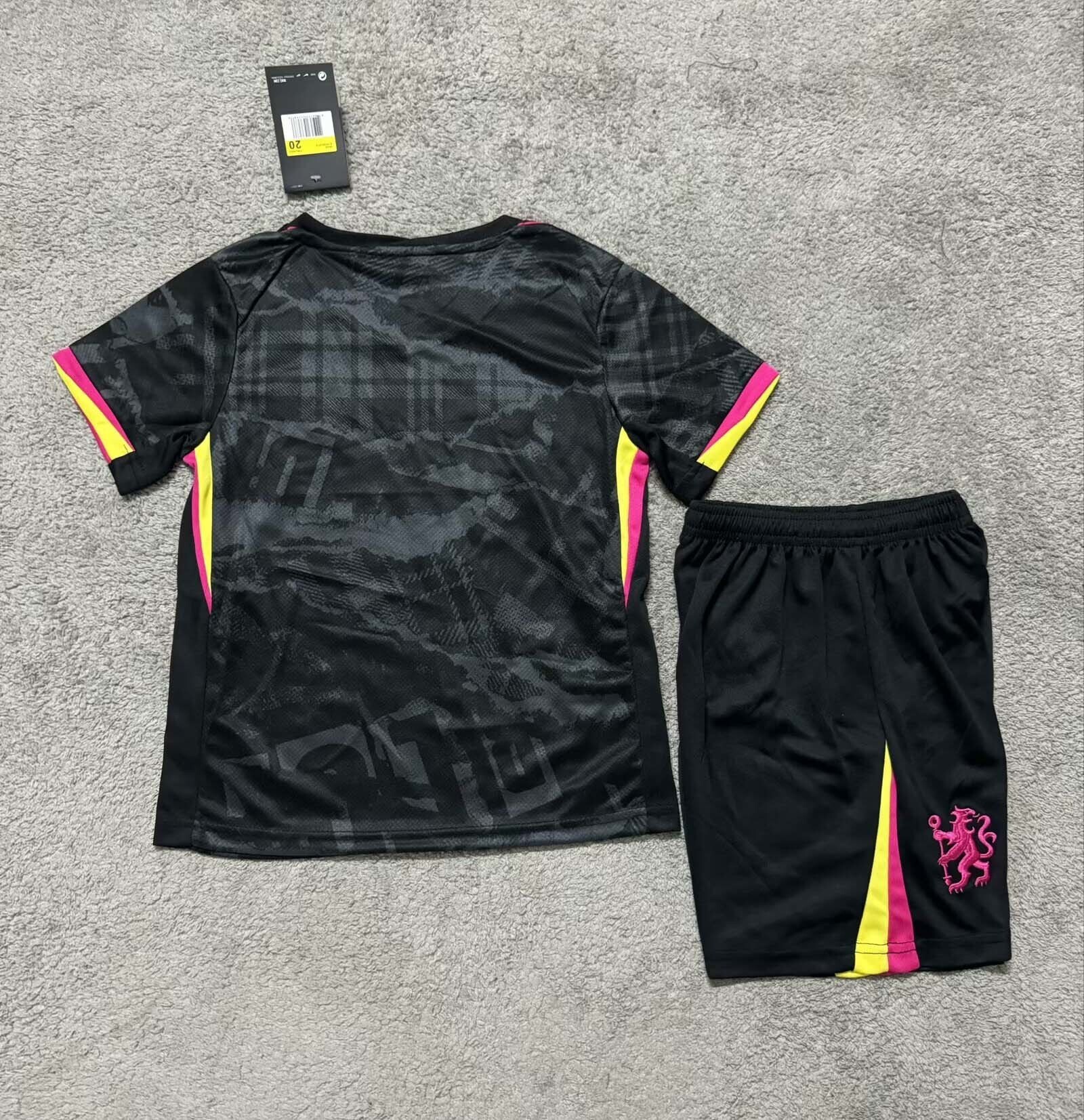 24-25 Chelsea Third Kids Kits Youth Apparels AAAAJersey Supplier Yupoo 1