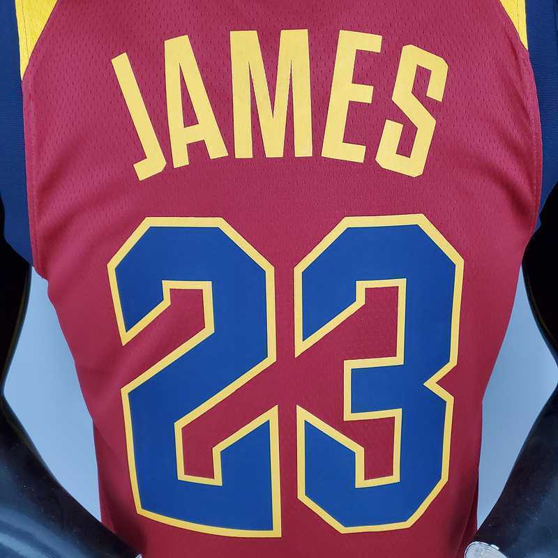 2017 JAMES#23 Cavaliers Burgundy 7