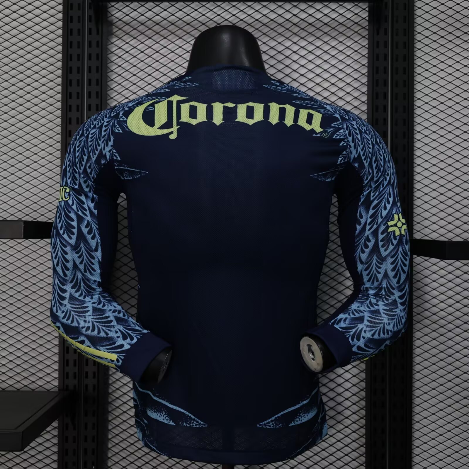 25-26 Club America Away Long Sleeve Kit Player Version Shirt Sino AAAAJersey Dropship Yupoo 7