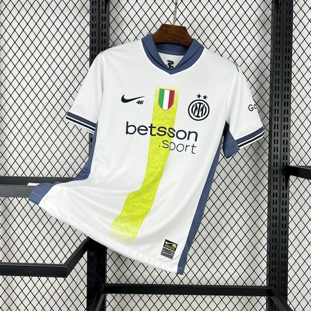 24-25 Inter Milan x Valentino Rossi Away Kit Football T-Shirt AAAAJersey Yupoo 7