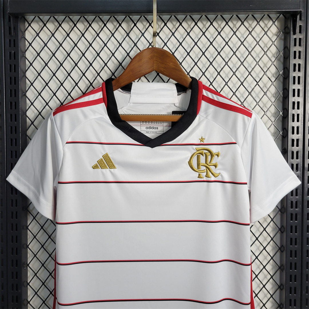 23-24 Flamengo away kids kit 6
