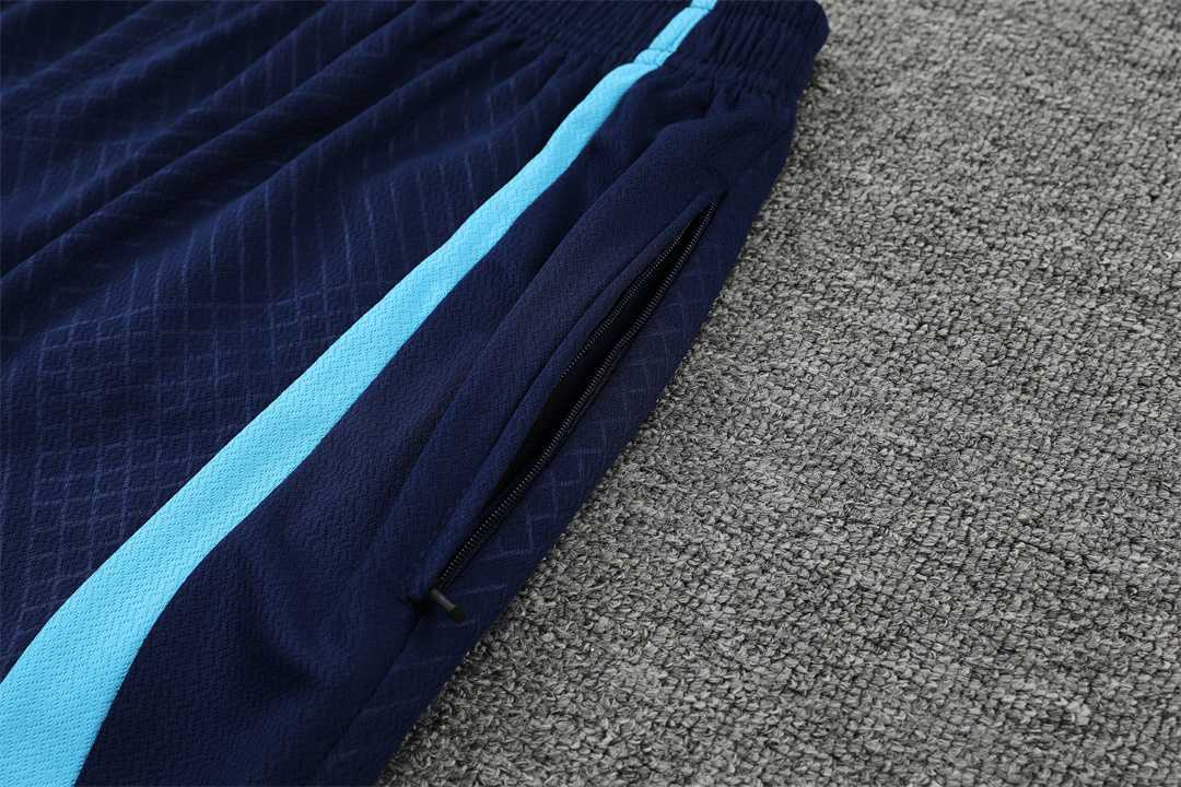22-23 Atletico Madrid Training Short Sleeve Kit Blue 9
