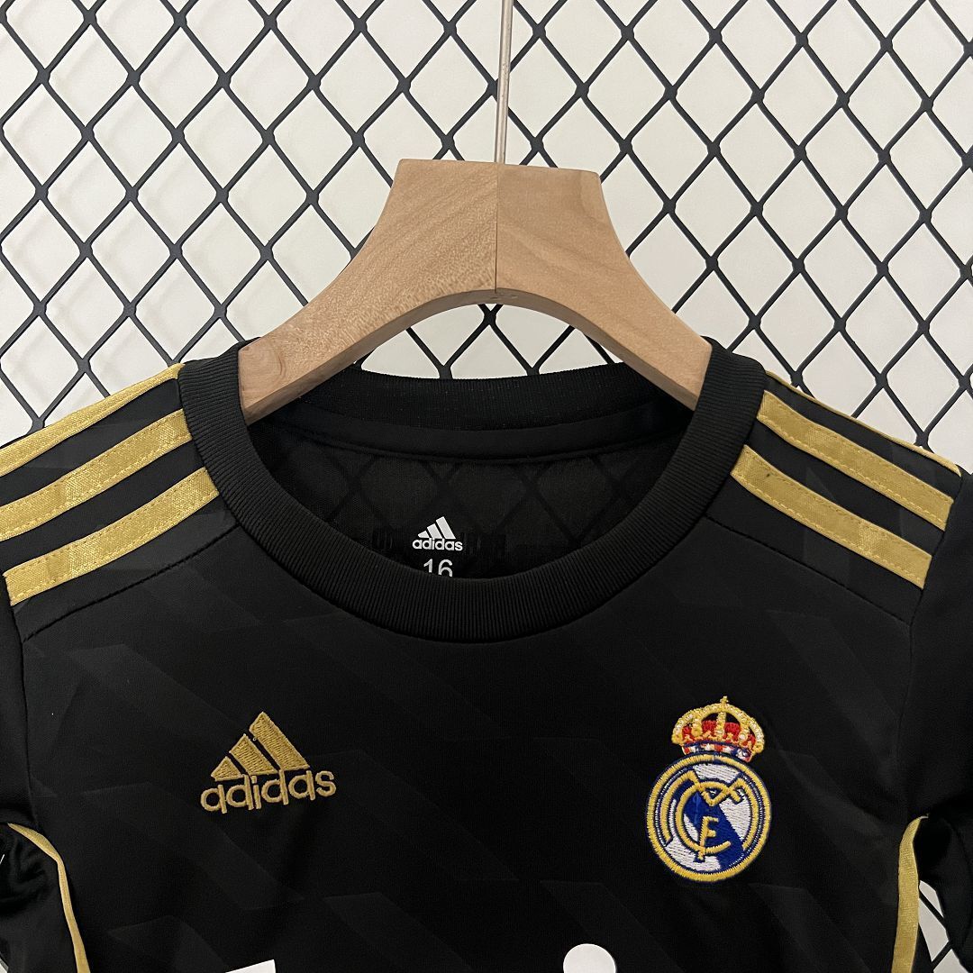 11-12 Real Madrid Away Retro Kids Kit Size-16-28 Football Jersey Yupoo 6