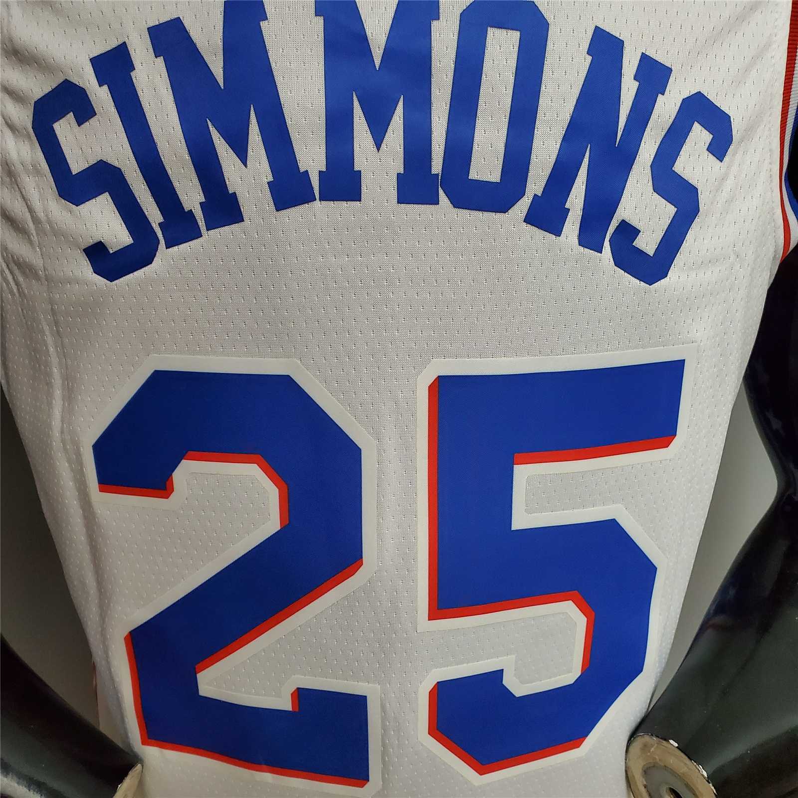SIMMONS#25 Detroit Pistons white1684437077000 6