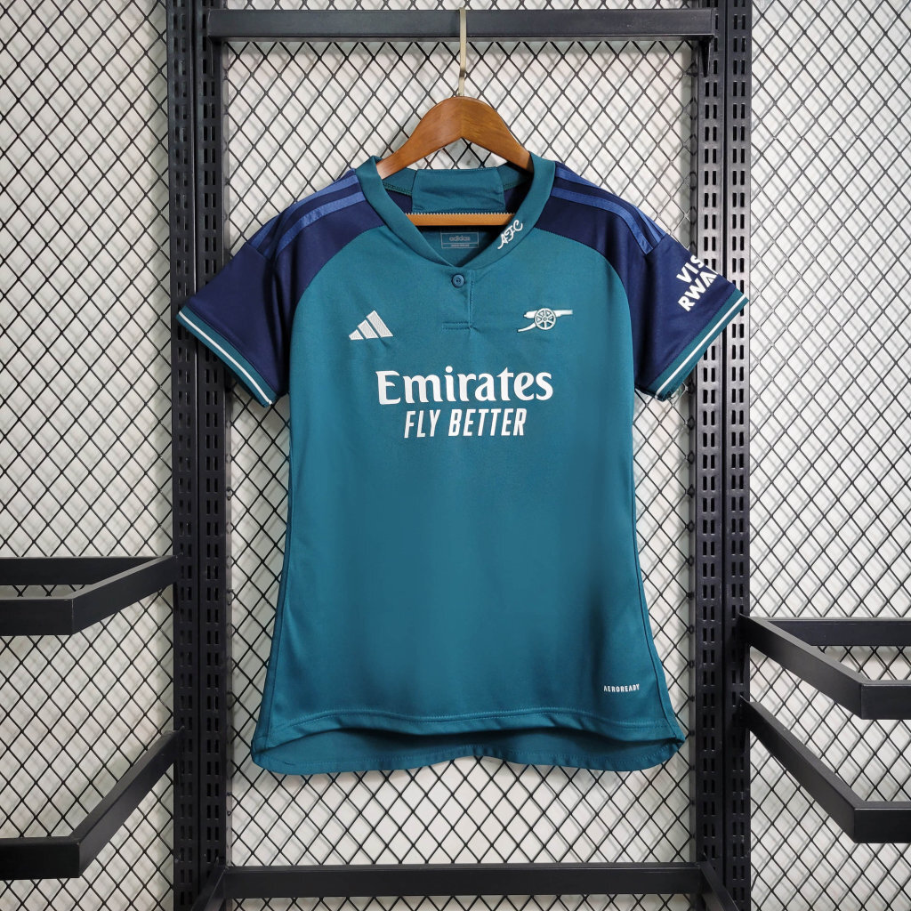 23-24 Woman Arsenal Third Away S-XXL Cheap Soccer Jerseys