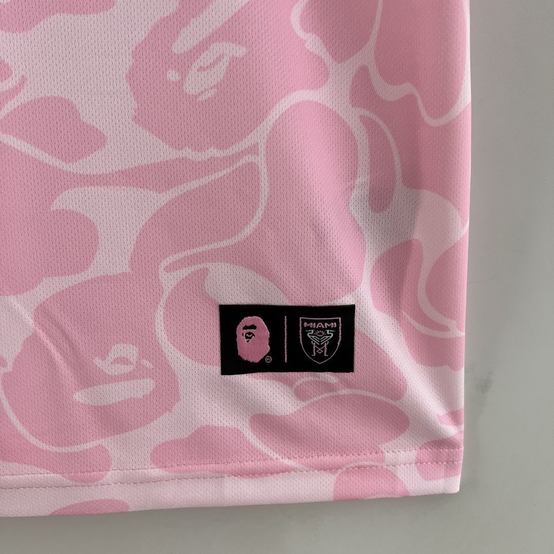 23-24 Inter Miami Limited Gris Pink Shirt Joint Edition Kit Soccer Jerseys Yupoo 8