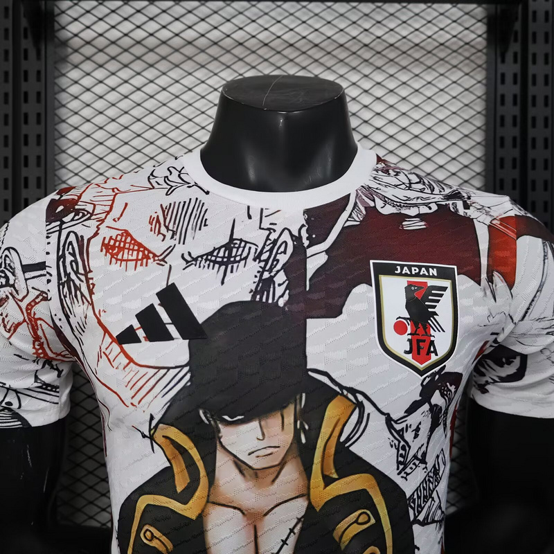 25-26 Japan x One Piece ZORO Special Edition Kit Player Version Shirt AAAAJersey Wholesale Yupo 1