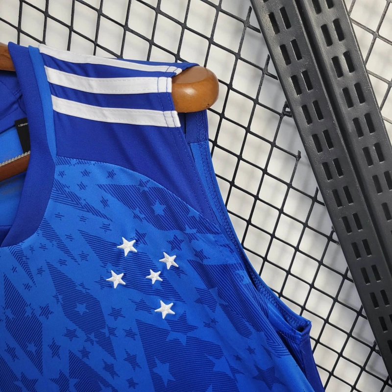24-25 Cruzeiro Home Vest Uniform Football AAAAJersey Supplier 1