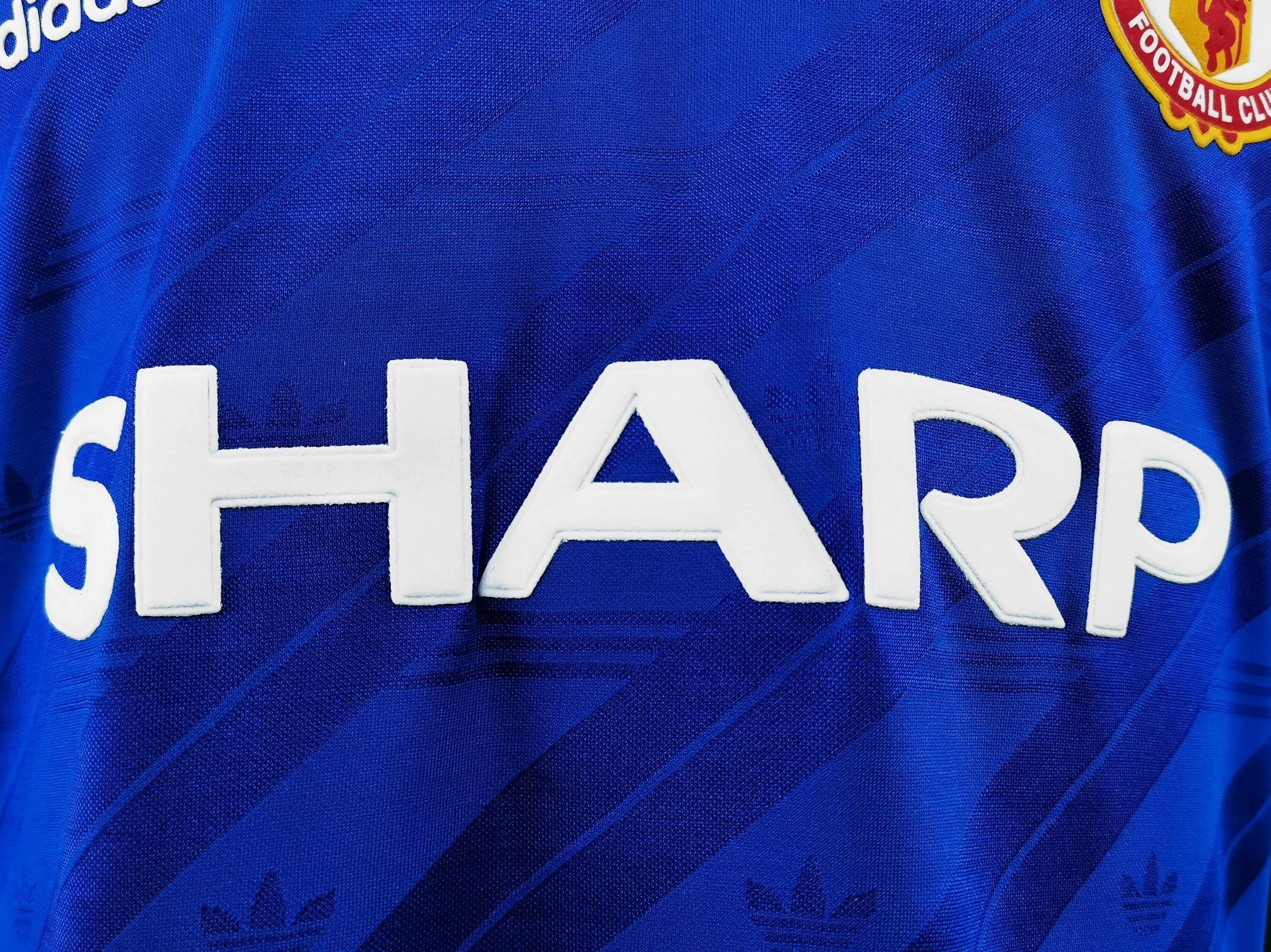 86-88 Manchester United away blue player version 7
