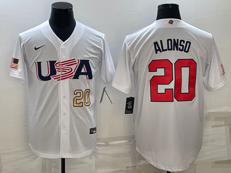 USA 2023 World Cup Baseball Jerseys 8