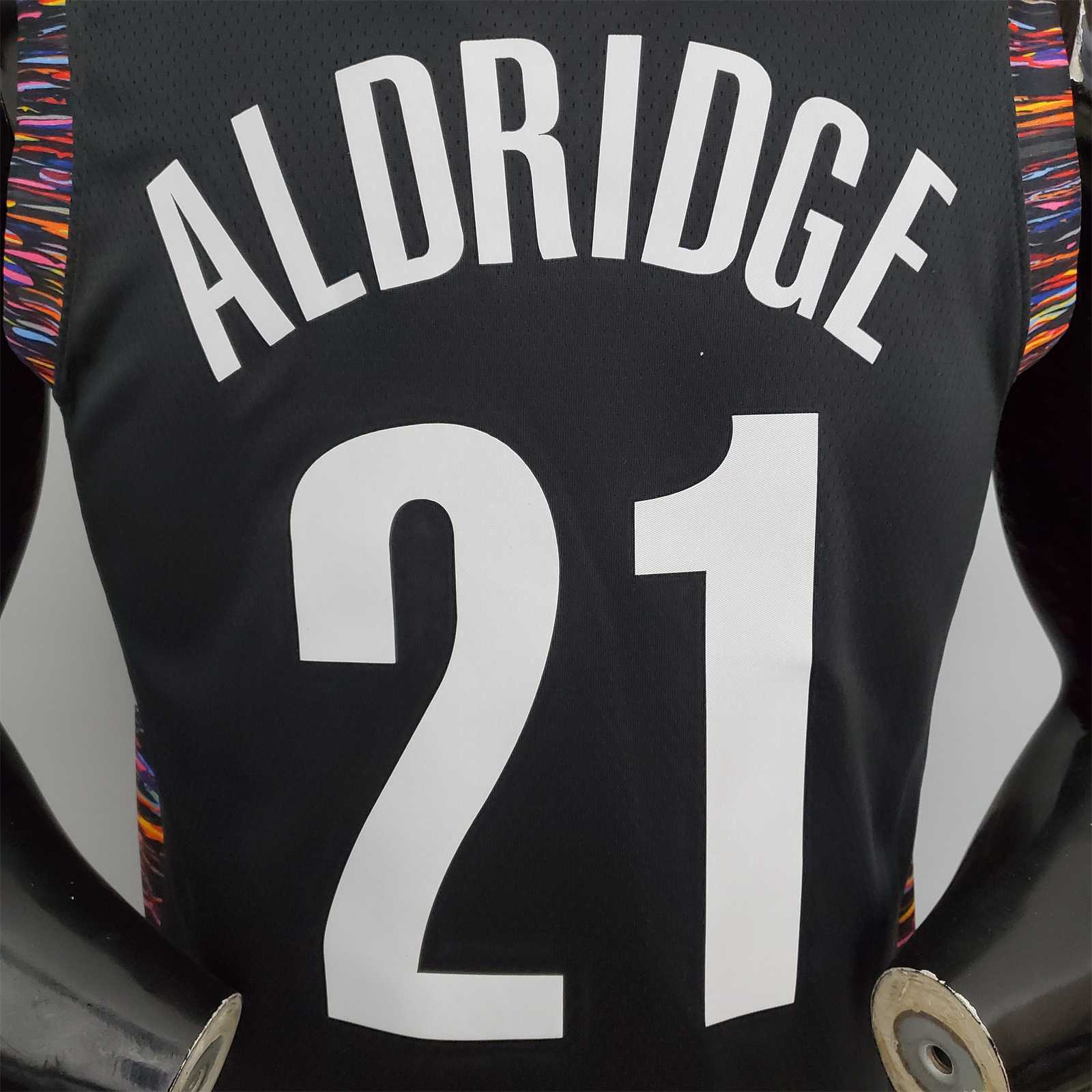 brooklyn#21 Brooklyn Nets City version black 4