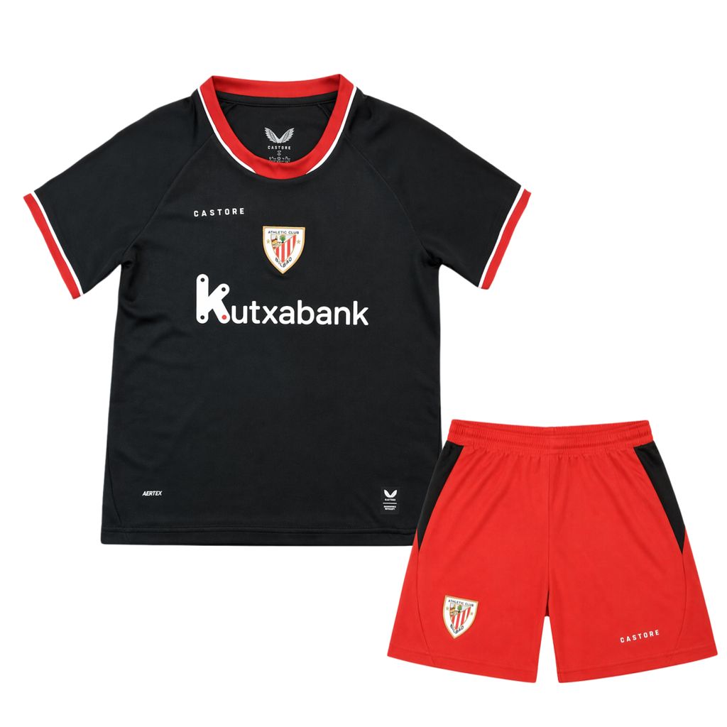26-27 Bilbao Away Kid Kits Youth Football Apparels AAAAJersey Supply Yupoo 4