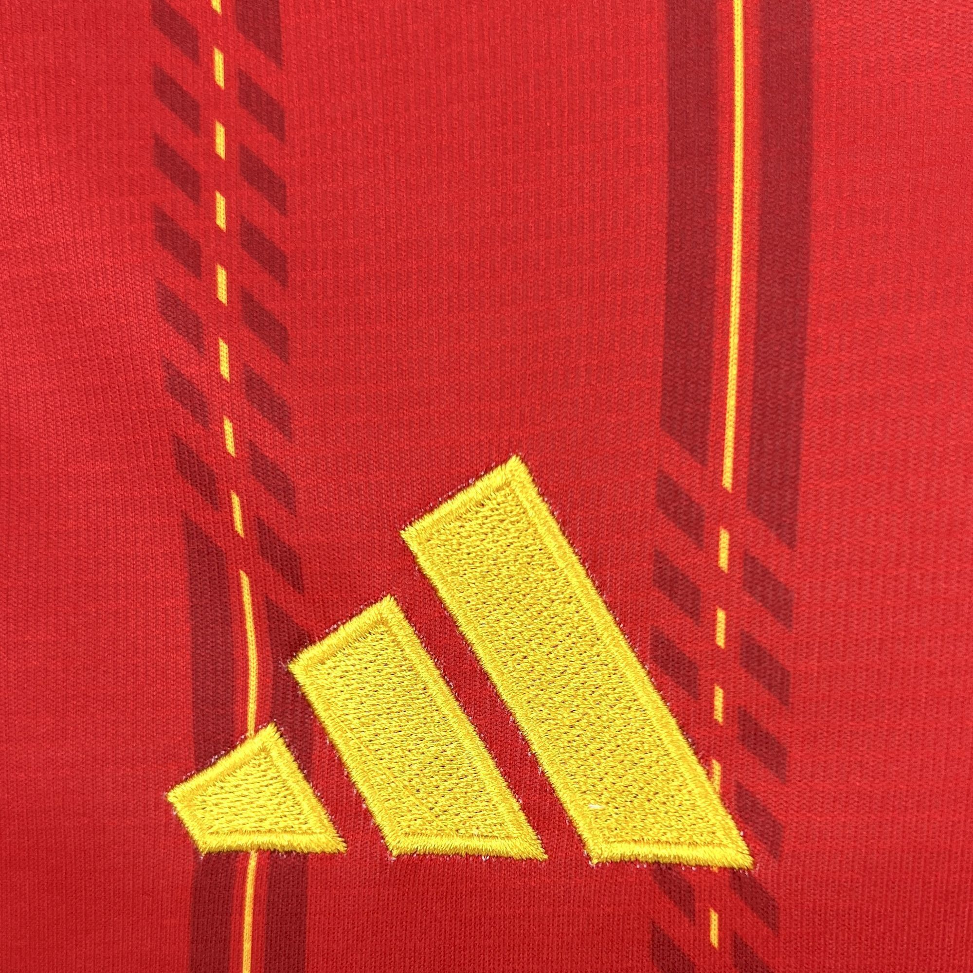 2026 Spain Home Kit Soccer World Cup Long Sleeve T-Shirt AAAAJersey Supply Yupoo 1