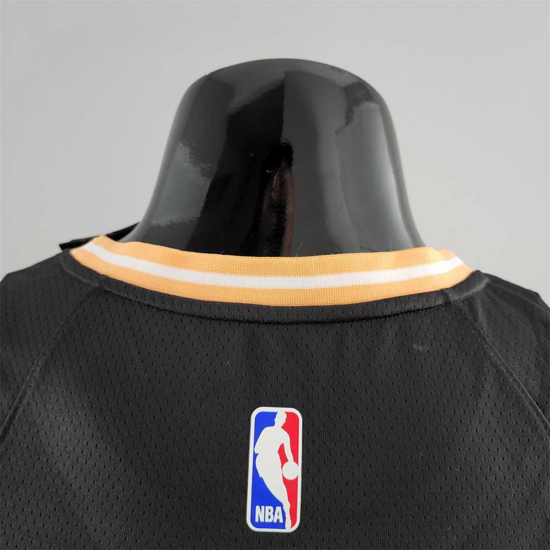 Atlanta Hawks Young #11 Limited Black NBA Jersey 2