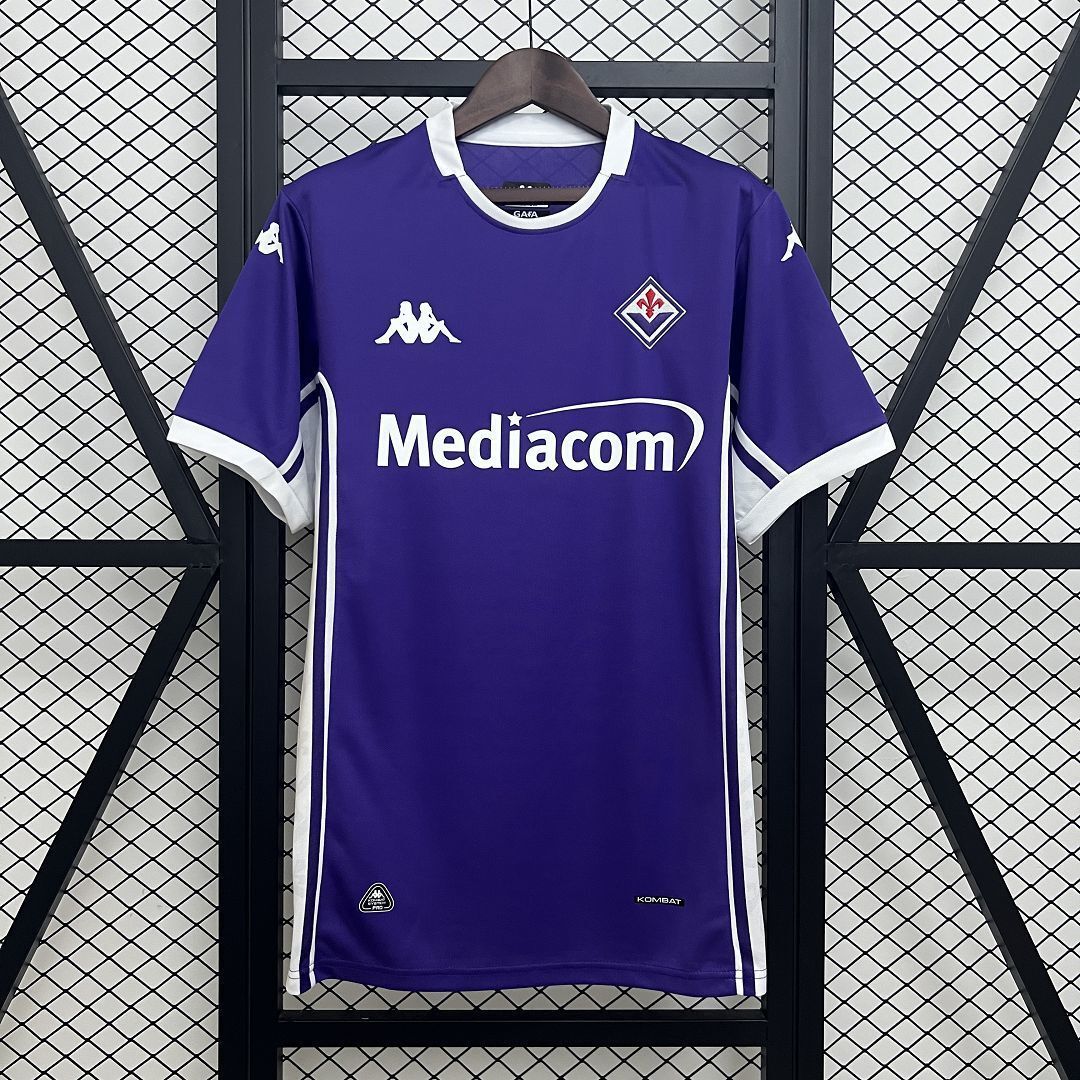 25-26 Fiorentina Home Kit Football T-Shirt Soccer AAAAJersey Yupoo