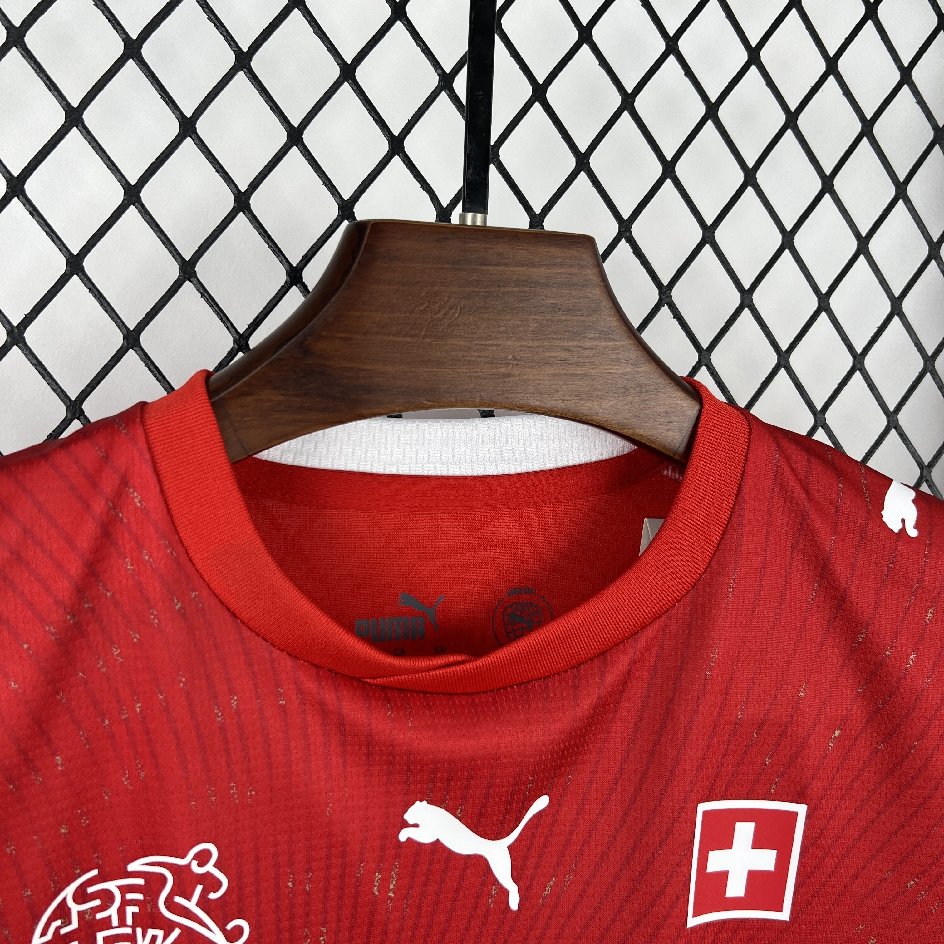 2026 World Cup Switzerland Home Kids Soccer Shirt Kit Fan Version 1