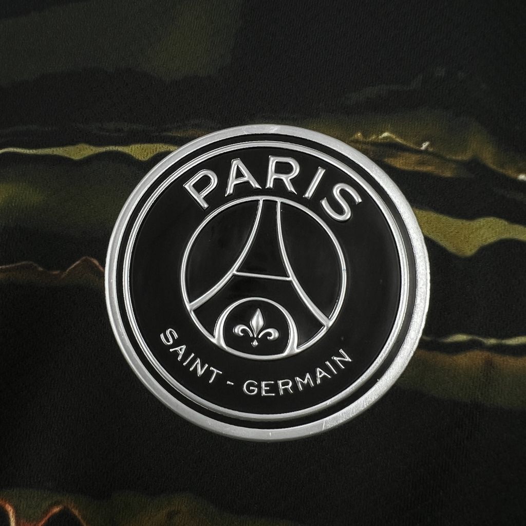 2025-26 PSG Jordan Night Edition Away Long sleev Football jersey Fan version AAAAJersey Supply Yupoo 4