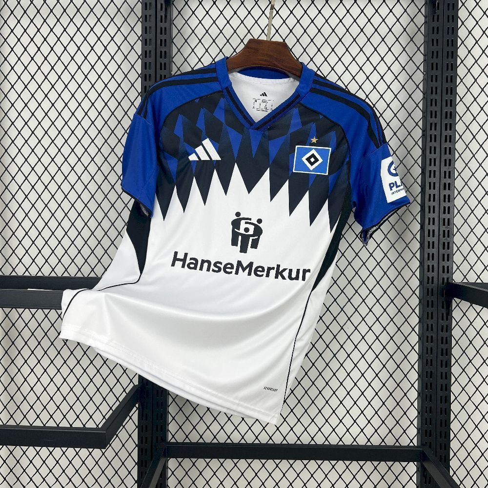 25-26 Hamburger SV Home Shirt Soccer Uniforms Soccer AAAAJersey Dropship Yupoo