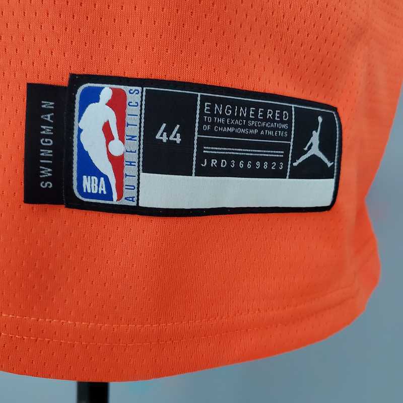 2021 NASH#13 Suns Jordan Theme Orange 2