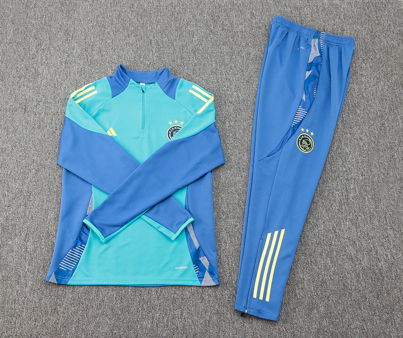 24-25 Ajax Long Sleeve Training Suit Football Shirts 2