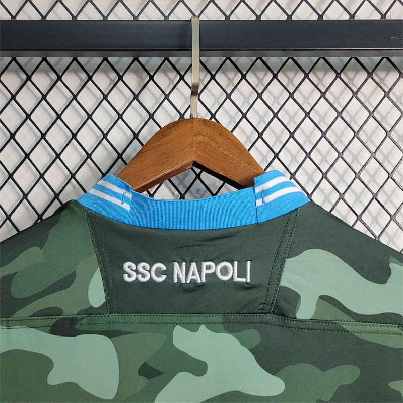 13-14 Retro Napoli Home Size S-XXL Soccer Jersey 6