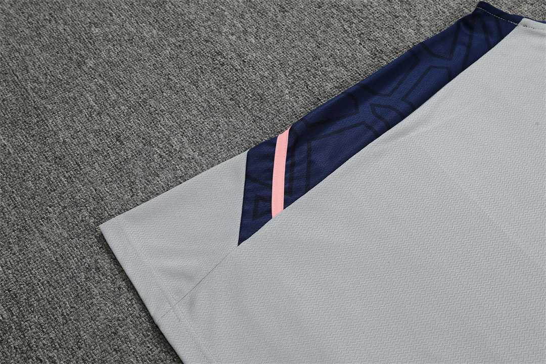 22-23 Arsenal vest training suit kit Grey 4