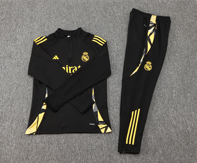 24-25 Real Madrid Long Sleeve Training Suit Football Shirts 1