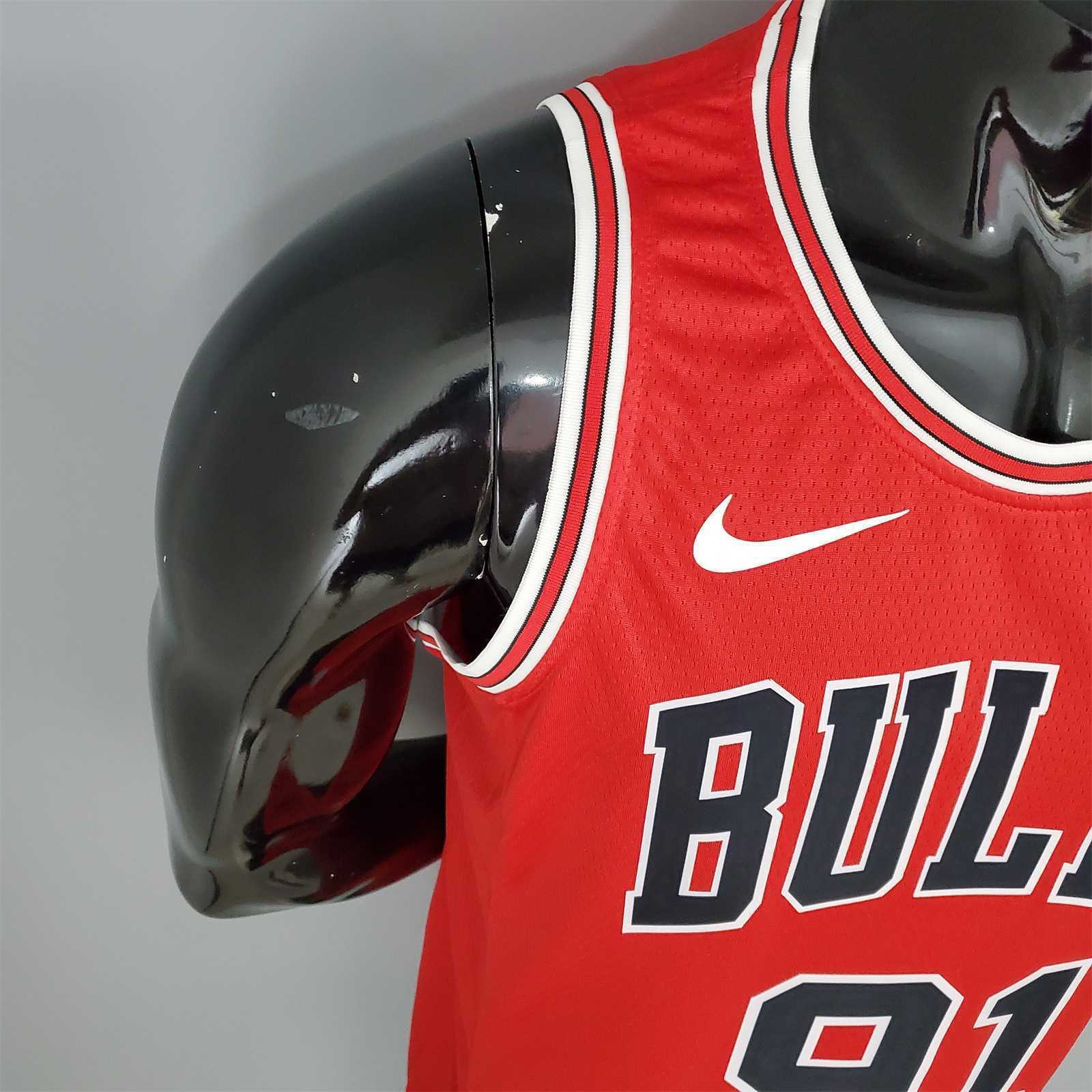 ROOMAN#91 Chicago Bulls Red 1