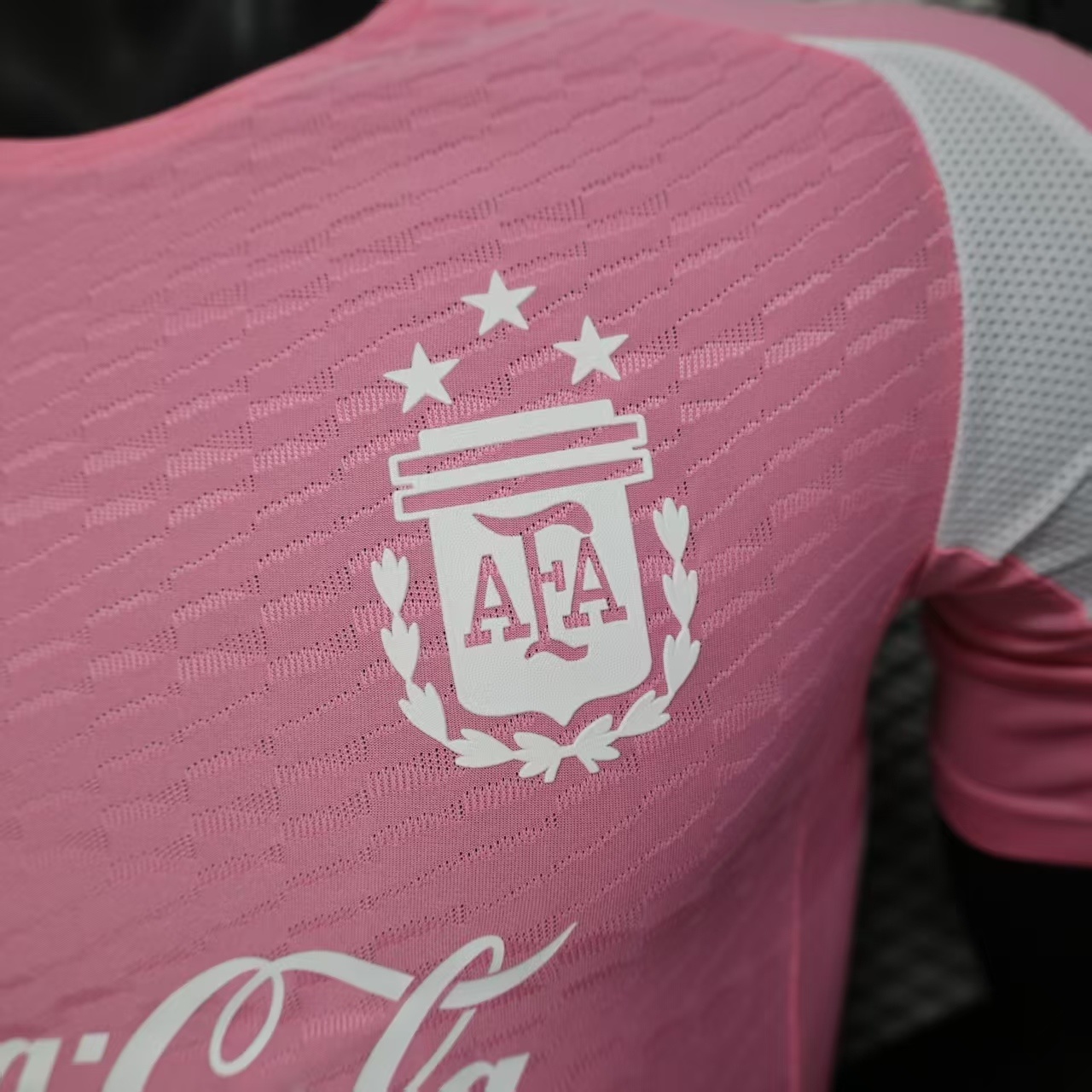 2025 Argentina Special Edition Player Version Pink Shirt AAAAJersey Supplier Yupoo 5