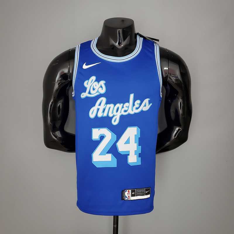 2021 Bryant #24 Lakers Retro Blue