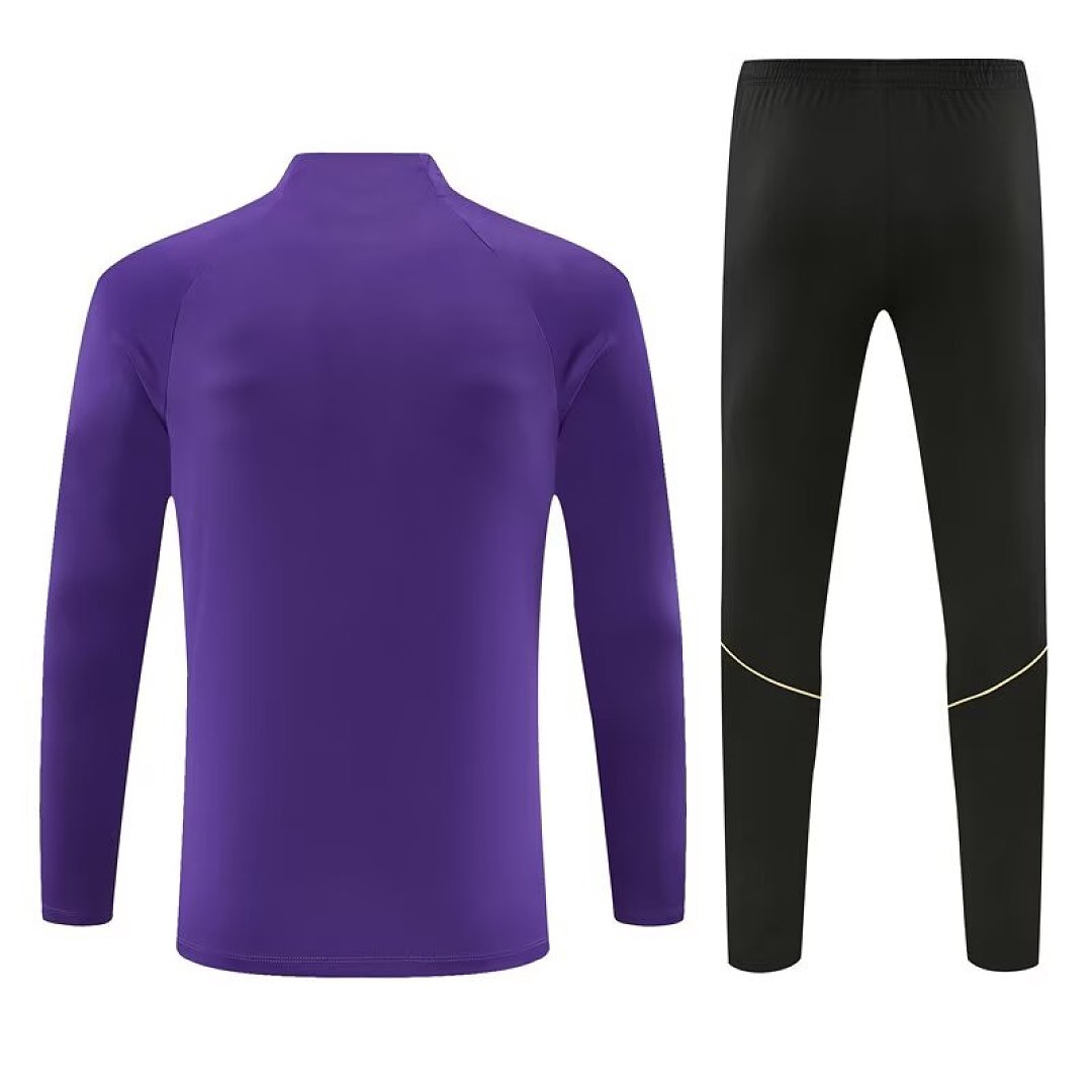 26-27 Barcelona Mens Kit Football Training Long Sleeve Suit Yupoo 4 2