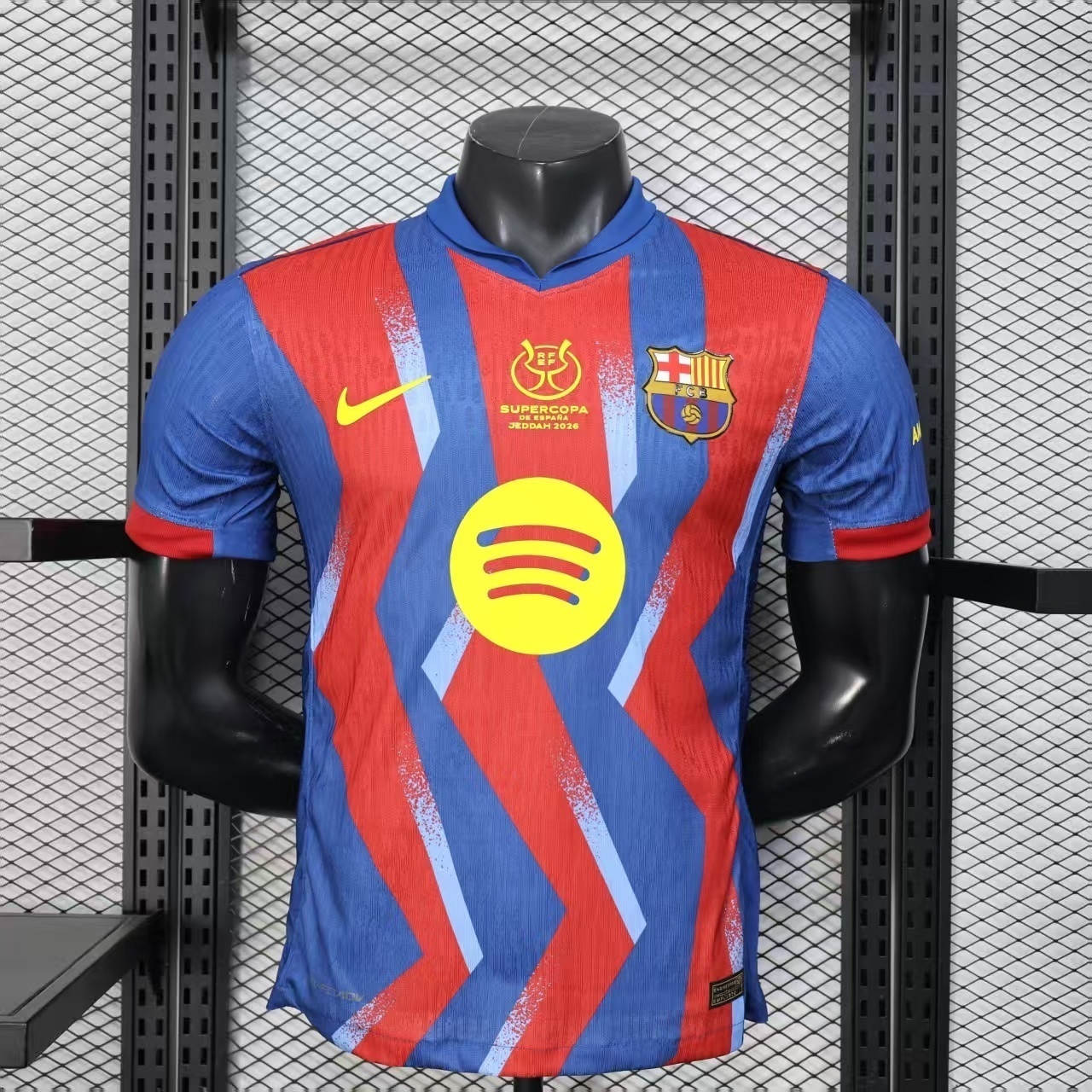 25-26 Barcelona Fourth Away Kit Player King's Cup Version Sino Shirt AAAAJersey Supplier Yupoo