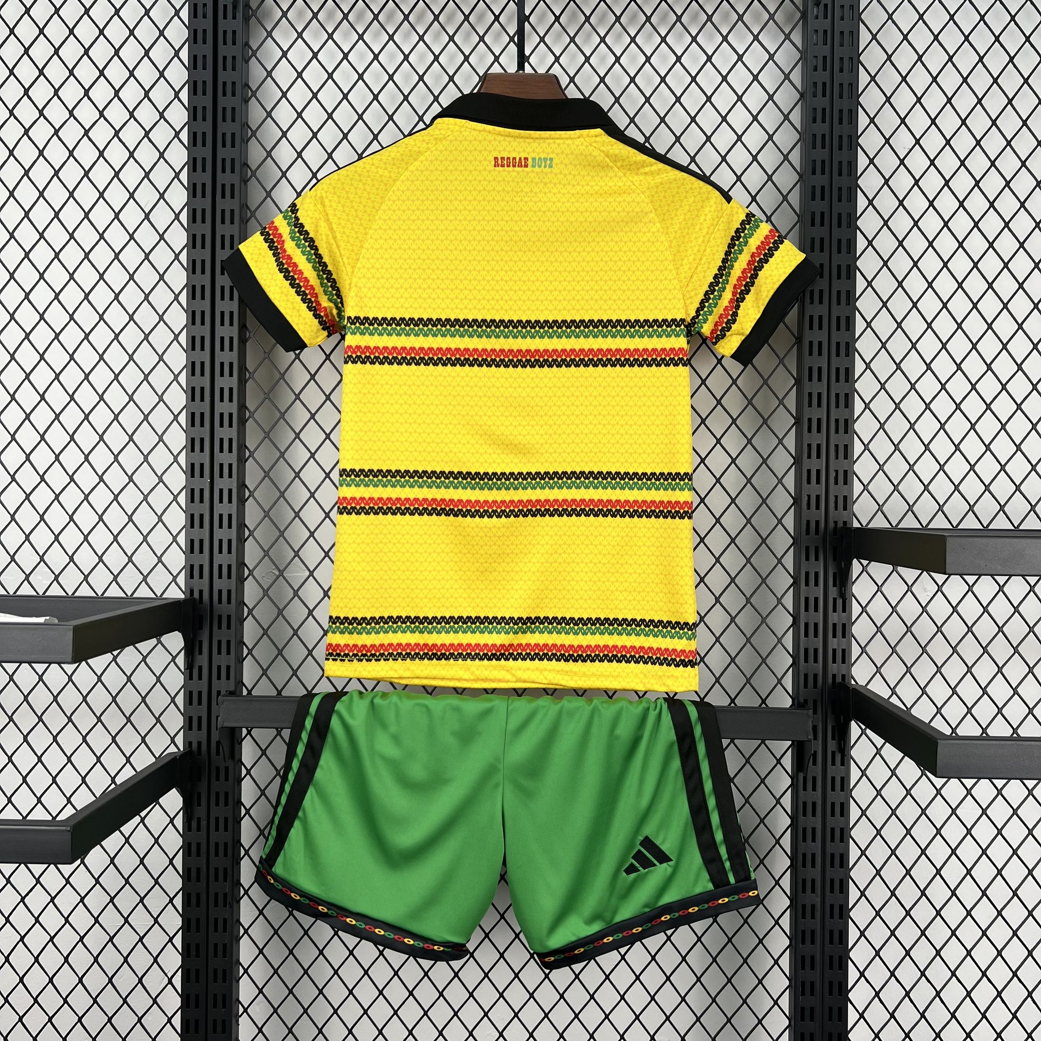 2026 World Cup Jamaica Home Kids Kit Football Youth Apparels AAAAJersey Supply Yupoo 6 4