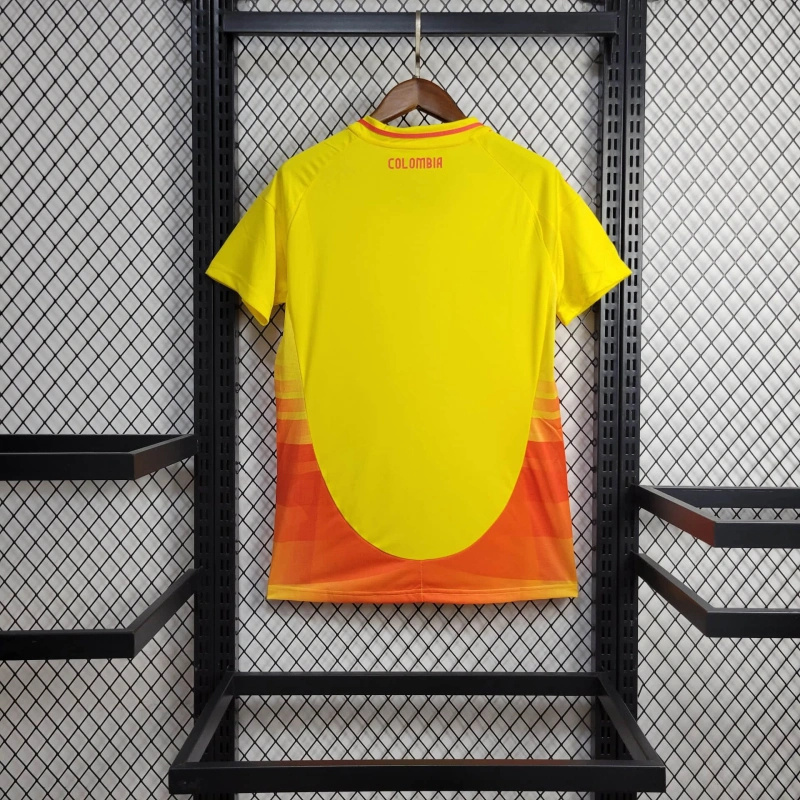 2024 Colombia Home Women Kit Lady Shirt Football AAAAJersey Supplier 5