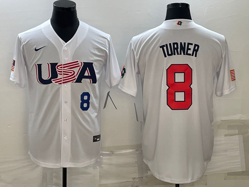 USA 2023 World Cup Baseball Jerseys 117